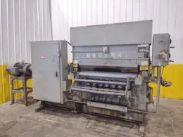 60" X .057" HERR-VOSS MODEL #66/1.156-19/9 4-HIGH BACKED UP PRECISION COIL LEVELER: YOBRO #25004