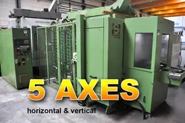 Schaublin - 44 CNC X:520 - Y:520 - Z:420mm