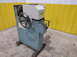 J.F. BERNS MODEL 76-JB-3 CHAMFERING MACHINE w/ 10" 3-JAW CHUCK: STOCK #23372