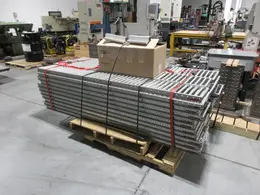 Engineered Products Selectrak Roller Conveyor Sections and Mounting Brackets,  Can Be Mounted On Pallet Racking- Auction Item