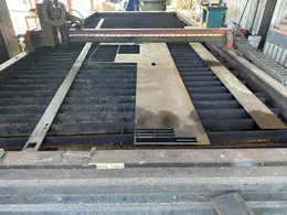 120" X 240" HYPERTHERM PROLINE 2150 CNC PLASMA SYSTEM. STOCK # 0874424