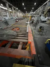 72" x 10,000 LB Banding Line With 5 Ton Monorail System STOCK #3044