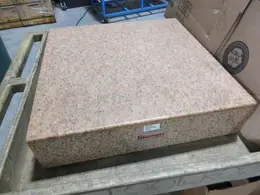 Starrett Pink Granite Surface Plate "Grade B"- Auction Item