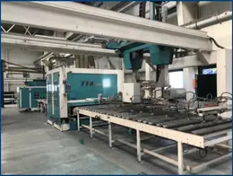 KBM SHEET TO SHEET GRINDING &amp; BRUSHING/SANITIZING LINE