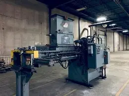 12' X 12" LOGEMAN MDL# 1212 HYDRAULIC SCRAP BALER