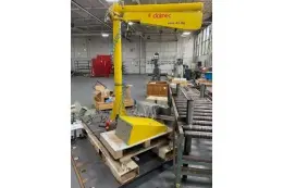 Dalmec Type PVC 100-Lbs. Capacity Pneumatic Positioning Jib Arm with Hand Held Controller