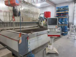 6′ x 12′ Mitsubishi MWX4-612 Water Jet, 2012 – Upgraded KMT Intensifier (Pro 60) 90,000 PSI