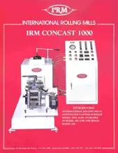 New IRM Concast 1000 Continuous Caster