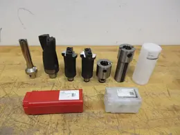 Komet ABS 50 &amp; 63 Adapters, Drill Bodies, Boring Head Holders ***Look Unused, Some Packaged***- Auction Item