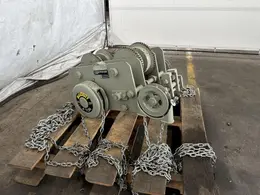 4 TON BUDGIT UNDER HUNG CHAIN HOIST. STOCK #0310922