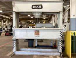 1973  300 TON DAKE H-FRAME ELECTRIC HYDRAULIC PRESS USED