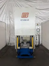 50 TON BP POWER ENGINEEERING FOUR POST HYDRAULIC PRESS (2014). STOCK # 0130425.