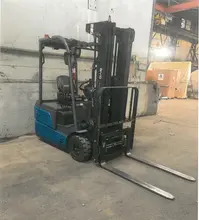 BYD ECB18-3W 4,000-Lb 3-Wheel Electric Forklift, 2023 (4)