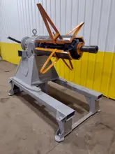 10,000 LB 5 TON X 48" LITTELL MODEL #90 PULL OFF SINGLE END COIL REEL UNCOILER: STOCK 12984