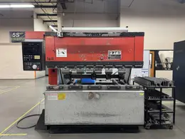 6′ x 50 Ton Amada FBD-5020 CNC Hydralic Press Brake, 1986 – CNC Multi-Axis Backgauge