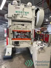 100 Ton Minster Stamping Press P2 -100-48
