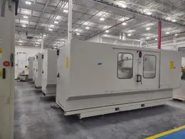 2 FOR SALE- 2013 Grob model G520A21KD 4 axis cnc universal machining centers, approx. 60,000 hours, dual HSK63 spindles, 18,000 rpm, 36 position atc, x,y,z,a axis, siemens 840d controls, 2 station pallet, price each
