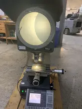 12" NIKON #V12 Bench Top Vertical Beam Profile Projector / Optical Comparator, s/n 236038