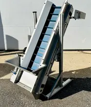 EMI Plastics Equipment  |  EAC12 - 48 - 40  |  12” x 48" Incline Belt Conveyor