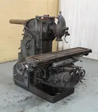 #3 MILWAUKEE HORIZONTAL MILL WITH VERTICAL HEAD &amp; UNIVERSAL TABLE: 5996