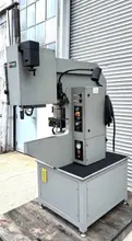 8 Ton Haeger 824 Insertion Press, 24" Throat, Feeder