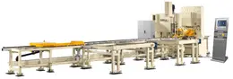 NEW GEKA ALFA 500 CNC LINE FOR PROCESSING FLAT BARS