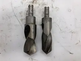 1-5/16" &amp; 1-1/2" TWO MOORE SPECIAL STANDARD HIGH-SPEED DRILL BITS  (MATCHING MALE PIECE): STOCK #15273
