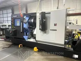 DN Solutions Doosan Puma TT1800SY Multi Axis CNC Lathe – 2022 Y Axis Twin Spindle Twin Turret