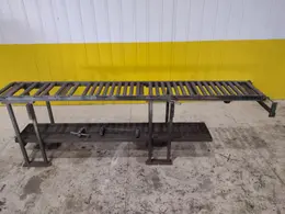 120" LONG X 16" WIDE X 39" ROLLER CONVEYOR: STOCK #21840