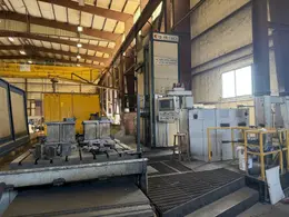 5.1" HNK CNC HORIZONTAL BORING MILL, HBM, 63 x 160 table with built in rotary, FANUC CNC, 40 ATC, CTS
