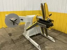 4,500 LB X 24" PA INDUSTRIES MODEL #SRA4524 MOTORIZED UNCOILER COIL REEL : YOBRO #25103