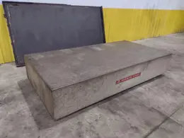 96" X 48" X 16" HERMAN GRANITE SURFACE PLATE W/ STAND: STOCK #23472
