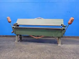 CHICAGO, DRIES &amp; KRUMP MFG. CO. 96" SHEET METAL BRAKE   -  L37