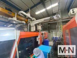 550 TON 41 OZ LS MTRON MODEL WIZ550E ELECTRIC INJECTION MOLDING MACHINE MFG 2019 (2) AVAILABLE