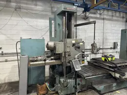 3.5" TOS MODEL #W9 ROTARY TABLE HORIZONTAL BORING MILL 1980 : YOBRO 25160