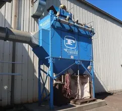 2015 FARR CAMFIL MODEL GS10 FILTER TYPE DUST COLLECTOR, WITH FARR GOLD SERIES PULSE CONTROLS: YOBRO #26372