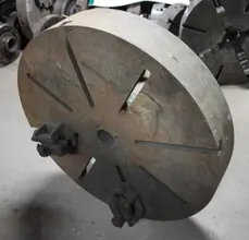 36' FACE PLATE TYPE CHUCK: STOCK #57433