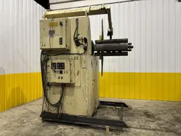 16,000 LBS X 30" X 84" OD ROWE MODEL #16030-DSV MOTORIZED COIL REEL UNCOILER: STOCK #22333