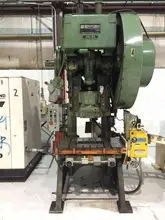 80 Ton SB Johnson, 80-FW-AC,  Used Mechanical Metal Stamping OBI / Gap Frame Press For Sale