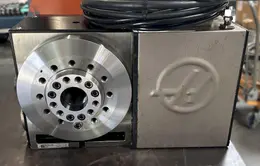 HAAS HRTA6 HRT210 Type 4th-Axis Rotary Table with A1-6 Platter Size Pneumatic Collet Closure