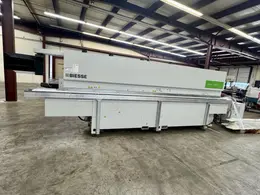 Biesse Akron 1330 A Single-Sided Edgebander, 2024 – Pre-Mill, Corner Rounding, Scraping, Buffing, Touchscreen Control