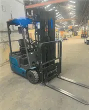 BYD ECB18-3W 4,000-Lb 3-Wheel Electric Forklift, 2023  (1)