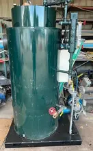 Columbia CT‑37.6‑S Steam Boiler with Power Flame C1‑G‑10B Burner, 2002 – Well-Maintained