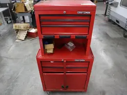 Craftsman Rolling Tool Chest with Upper, Middle and Bottom Boxes and Assorted Contents- Auction Item