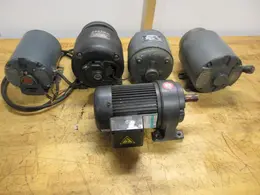 Assorted AC Motors - General Electric, Dayton, Ohio Electric, Sesame - 1/3HP-1/2HP 1725RPM-3450RPM- Auction Item