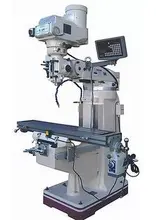 9" x 49" Vertical Mill | Metal Milling Machine with 2-Axis DRO