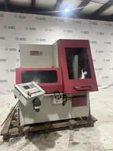 22″ Behringer VAL-560 NC1 Automatic Cold Saw, 2014 – Bar Loader, Conveyor, Dust Collector