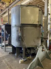 Simpson model 2g muller s/n e184898 with dust hood. motor and air door, gearbox model 8sm2fa s/n 95-070386-01