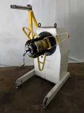 1,100 LB X 16" GSW MODEL #MHM0.5/1250SO SERVO MOTORIZED COIL REEL UNCOILER, NEW 1996: STOCK 12987