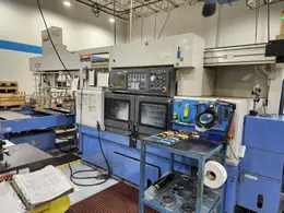 2000 MAZAK Multiplex 6200 CNC Lathe - Twin Spindle, Mazatrol 640 Control